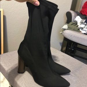 Black boots